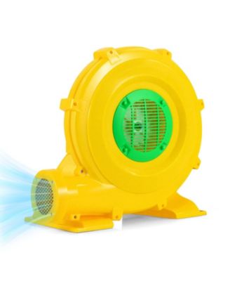 980W Portable Bounce House Blower 1550 CFM Air Pump Fan with Carry Handle and Ground Stakes