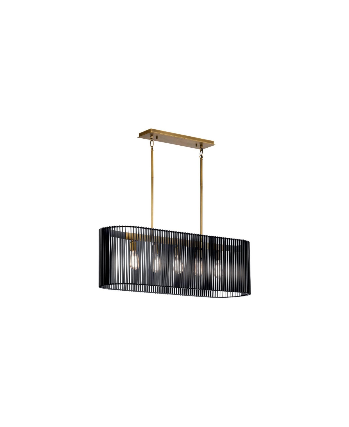 Kichler Linara 40" 5-Light Modern Linear Chandelier