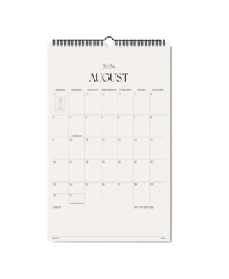 Wall Calendar Academic Monthly 17 Months Large Easy Planning Home Office Gift