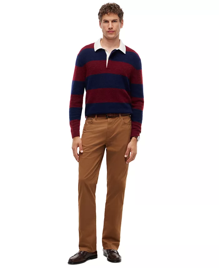 Men's Denton Straight-Fit Five-Pocket Stretch Twill Pants - thumbnail 6