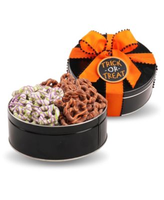 Halloween Pretzel Tin Gift, 3-Pieces