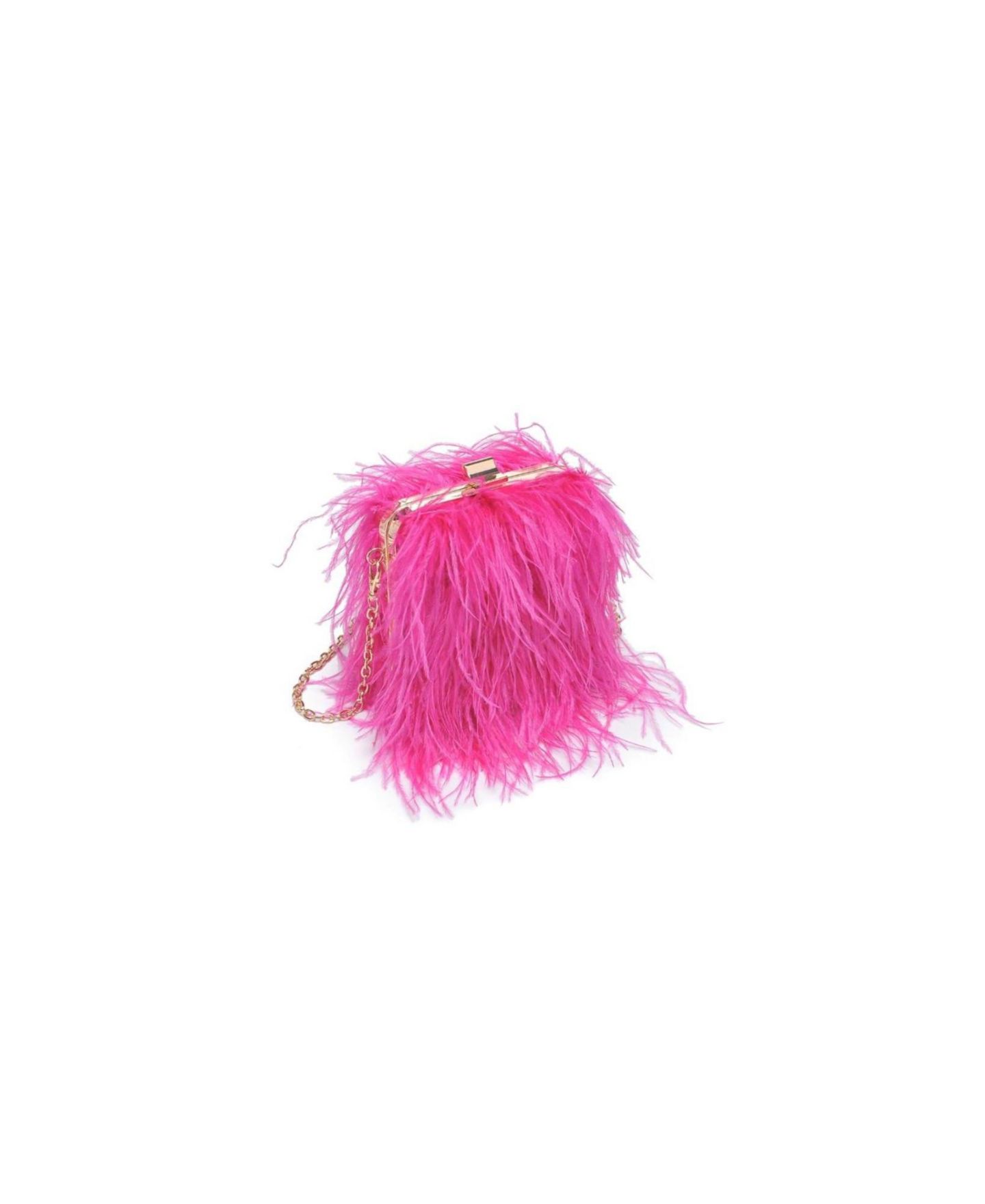 Женская сумка Moda Luxe Feathered Flair Evening, цвет: Розовый — фото 2