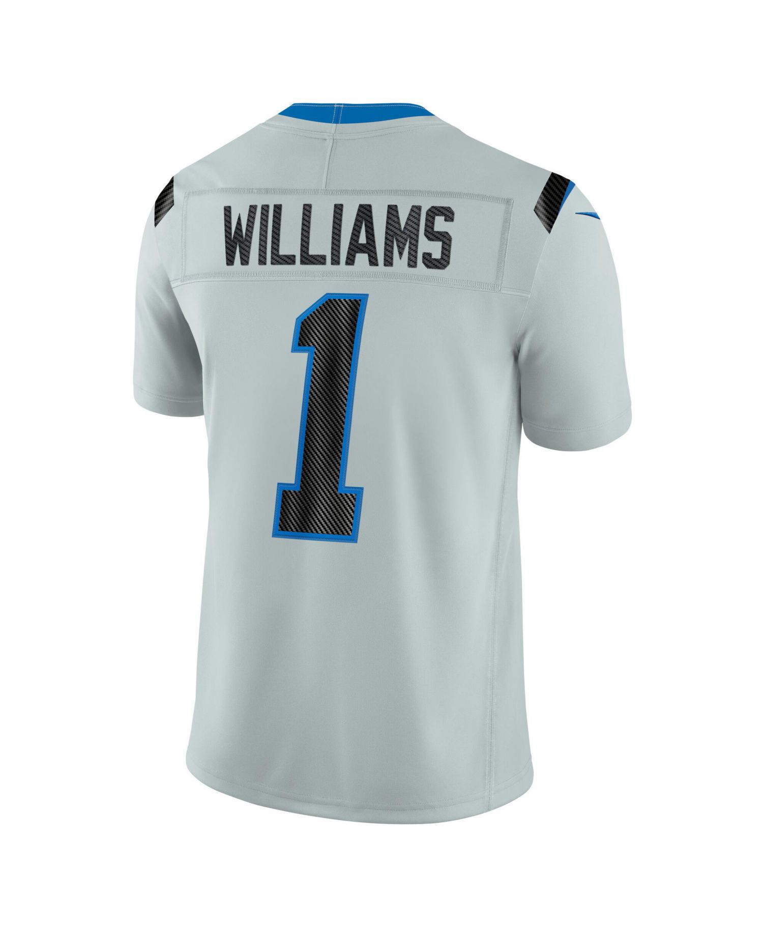 Men's Jameson Williams Silver Detroit Lions 2026 Rivalries Collection Vapor F.U.S.E Stitched Limited Jersey