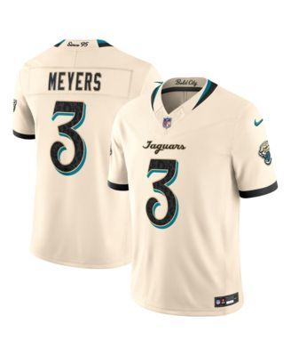 Men's Jakobi Meyers Natural Jacksonville Jaguars 2026 Rivalries Collection Vapor F.U.S.E Stitched Limited Jersey