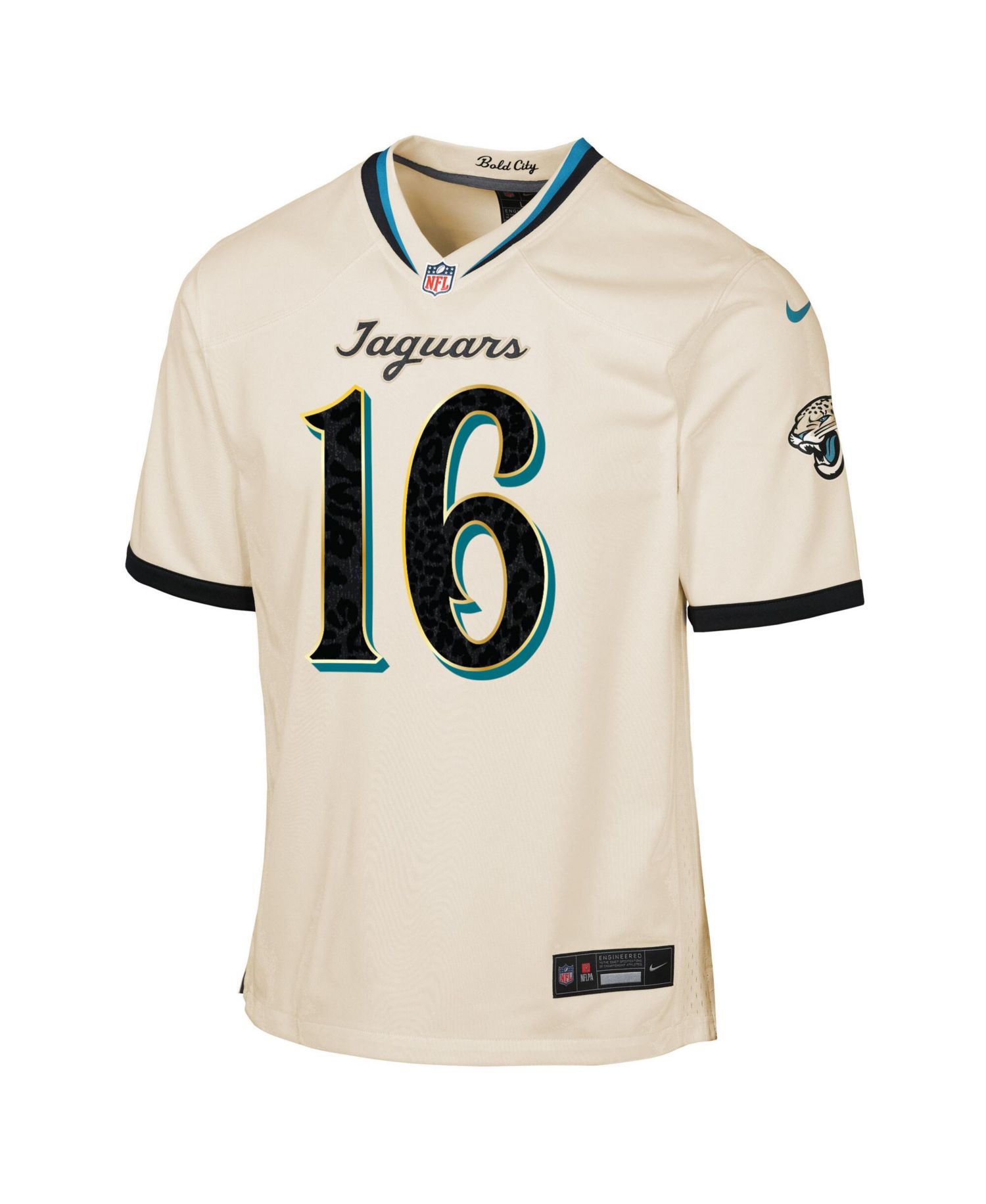Big Boys and Girls Trevor Lawrence Natural Jacksonville Jaguars 2026 Rivalries Collection Game Jersey