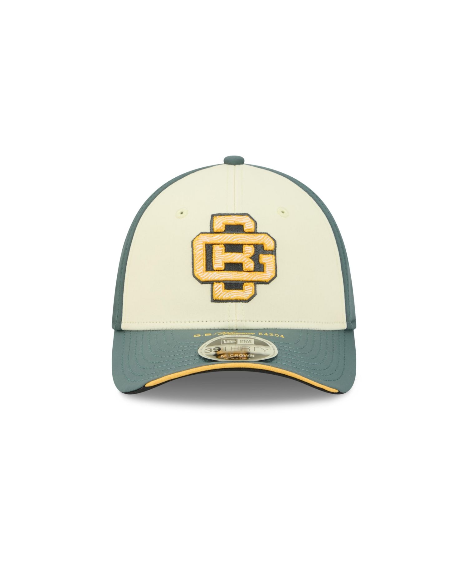 Men's Cream Green Bay Packers 2026 Rivalries Collection 39THIRTY Flex Hat