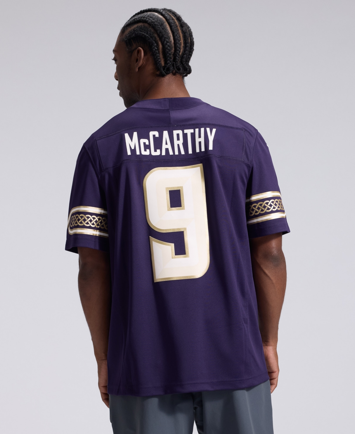 Nike Men's J.j. McCarthy Purple Minnesota Vikings 2026 Rivalries Collection Vapor F.u.s.e Stitched Limited Jersey