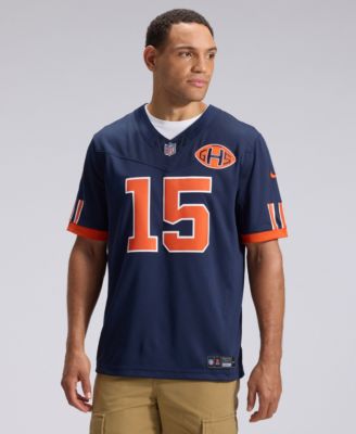 Men's Rome Odunze Navy Chicago Bears 2026 Rivalries Collection Vapor F.U.S.E Stitched Limited Jersey