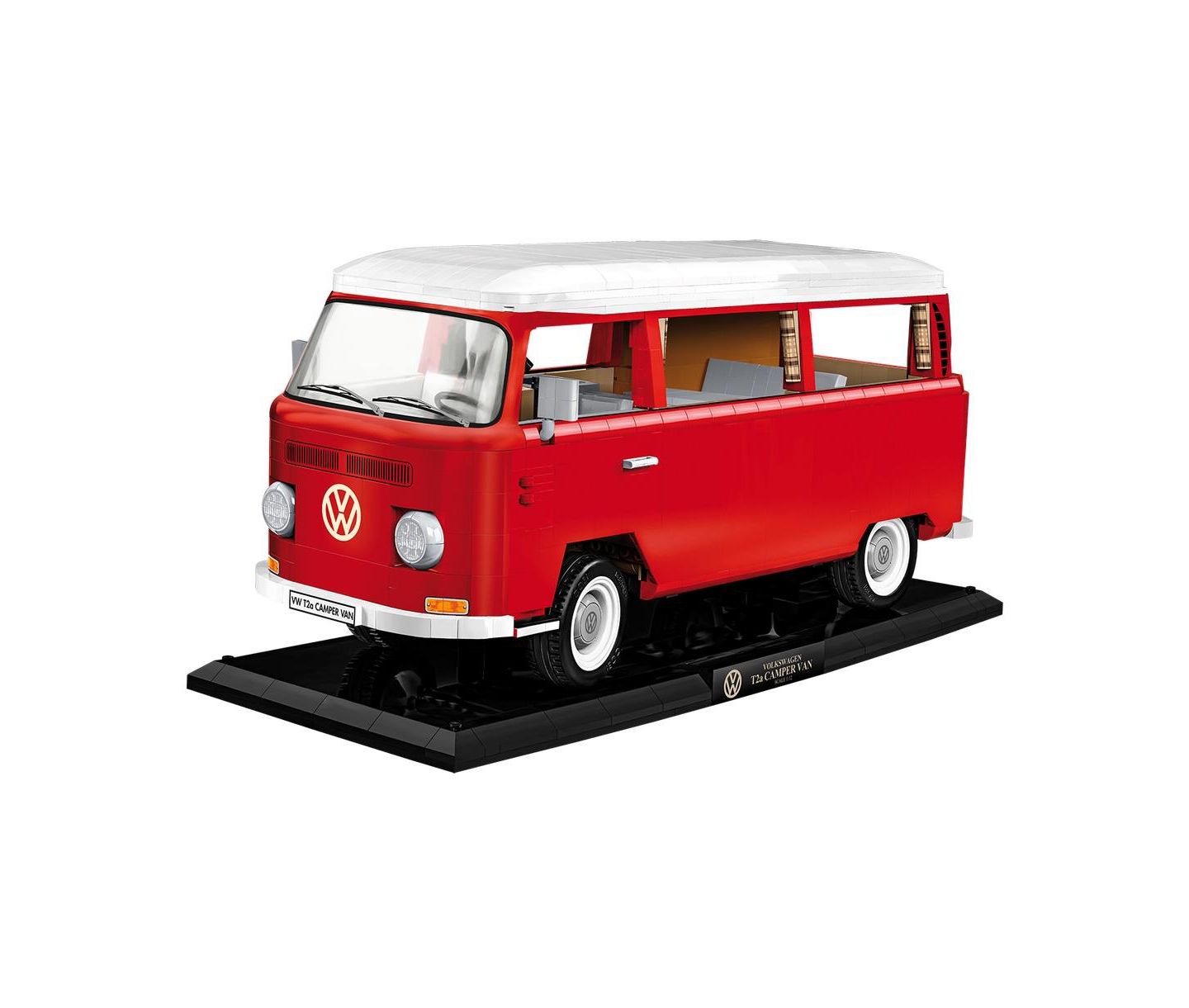 Детский конструктор COBI Volkswagen T2A Camper Van Executive Edition 2775-Piece Building Set, Ages 11+ — фото 3