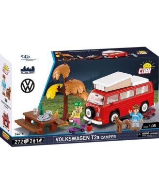 Action Town Volkswagen T2A Camper 272-Piece Building Set, Ages 8+