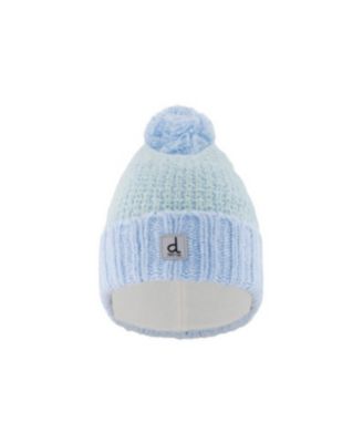 Toddler Girl Cable Knit Pom Pom Beanie