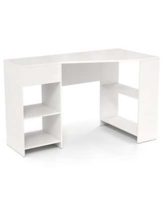 48 in L-Shaped Corner Executive Computer Desk with Drawer