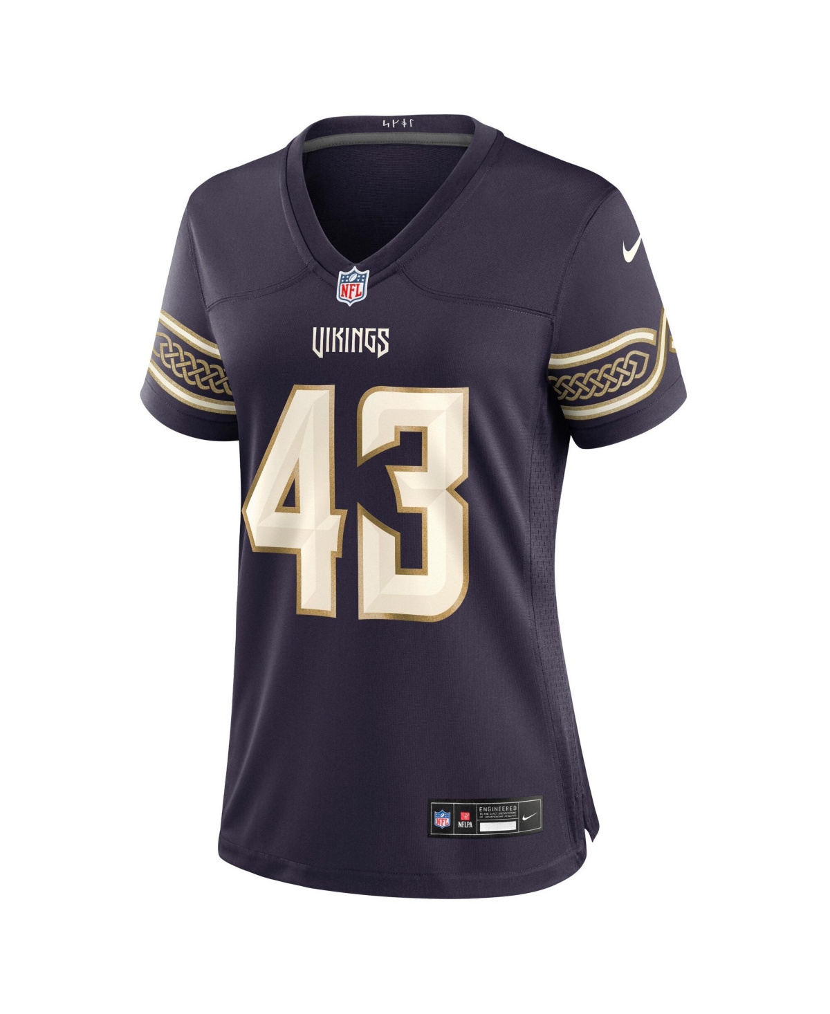 Nike Women's Andrew Van Ginkel Purple Minnesota Vikings 2026 Rivalries Collection Game Jersey
