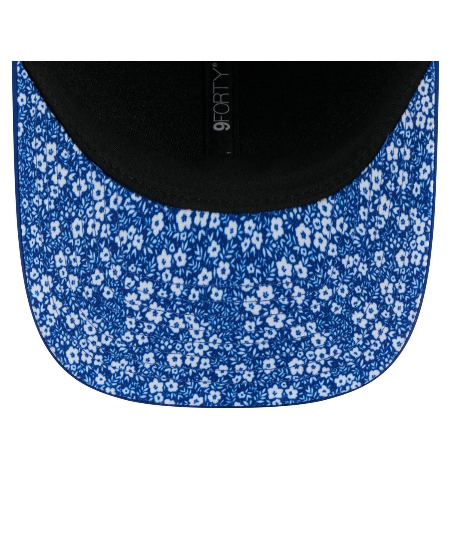 Men's Royal New York Giants Floral 9FORTY M-Crown Trucker Adjustable Hat