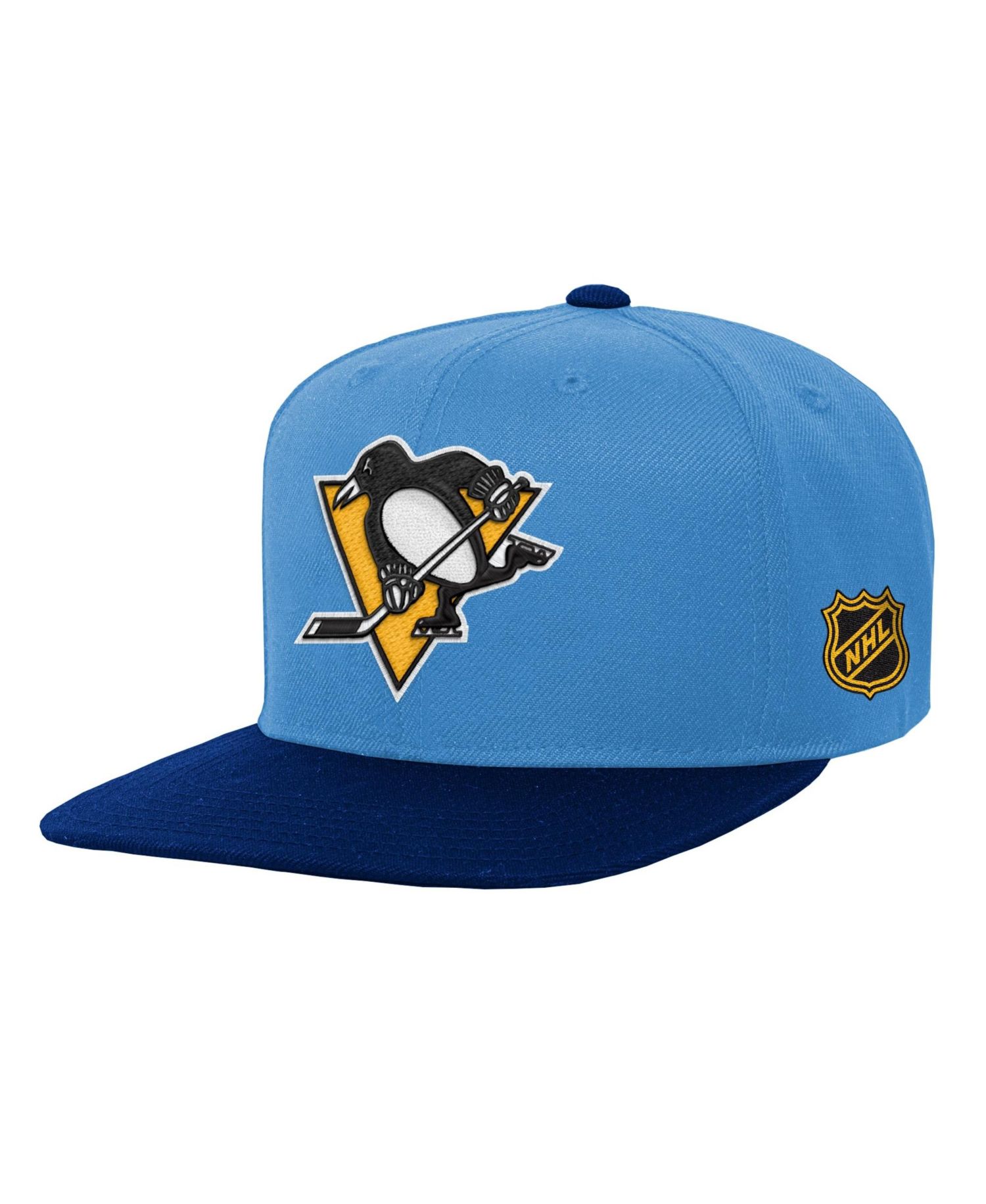 Big Boys and Girls Light Blue/Navy Pittsburgh Penguins Legendary Snapback Hat