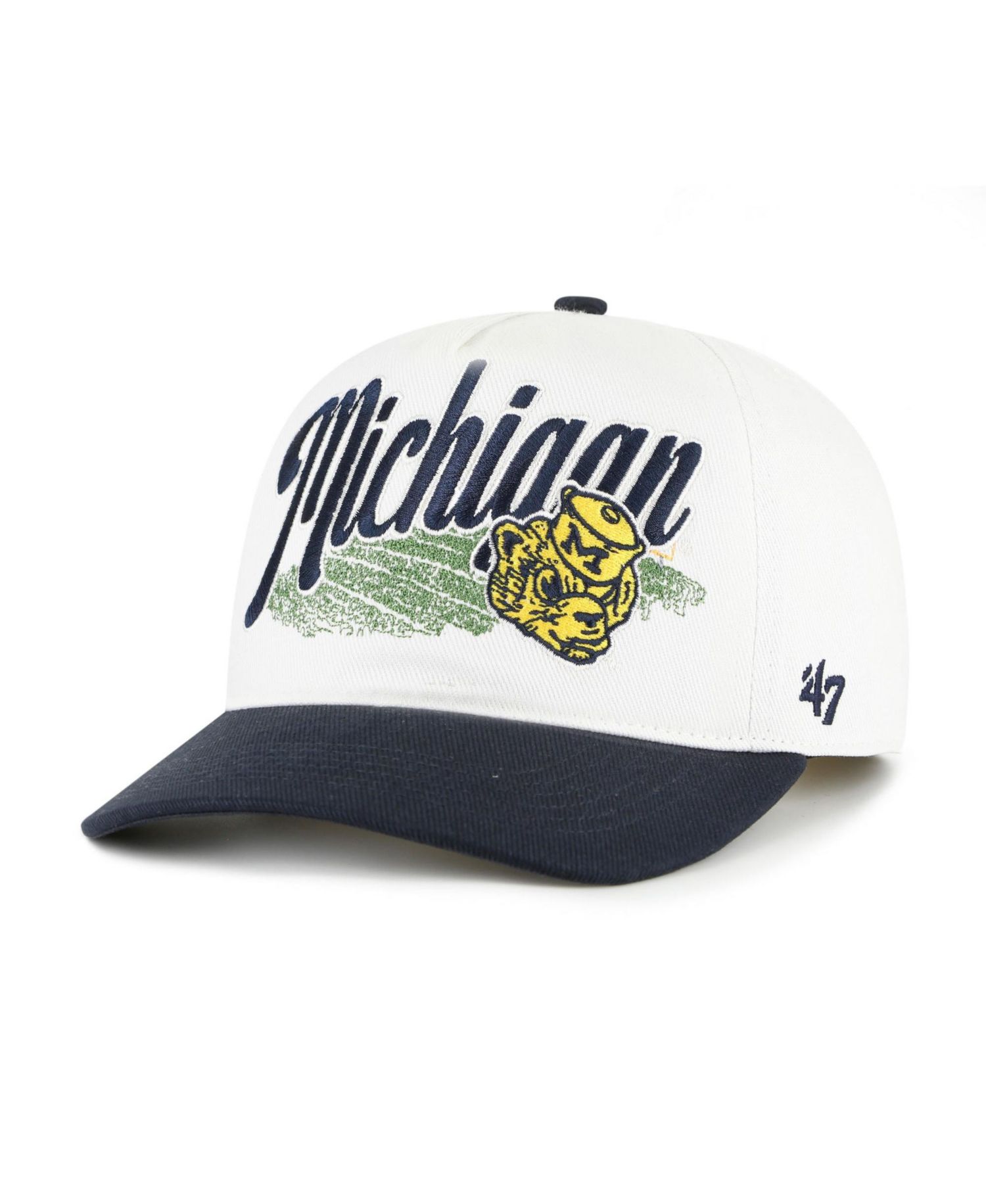 Men's and Women's '47 Natural Michigan Wolverines Saturday Capsule Enfield Hitch Adjustable Hat
