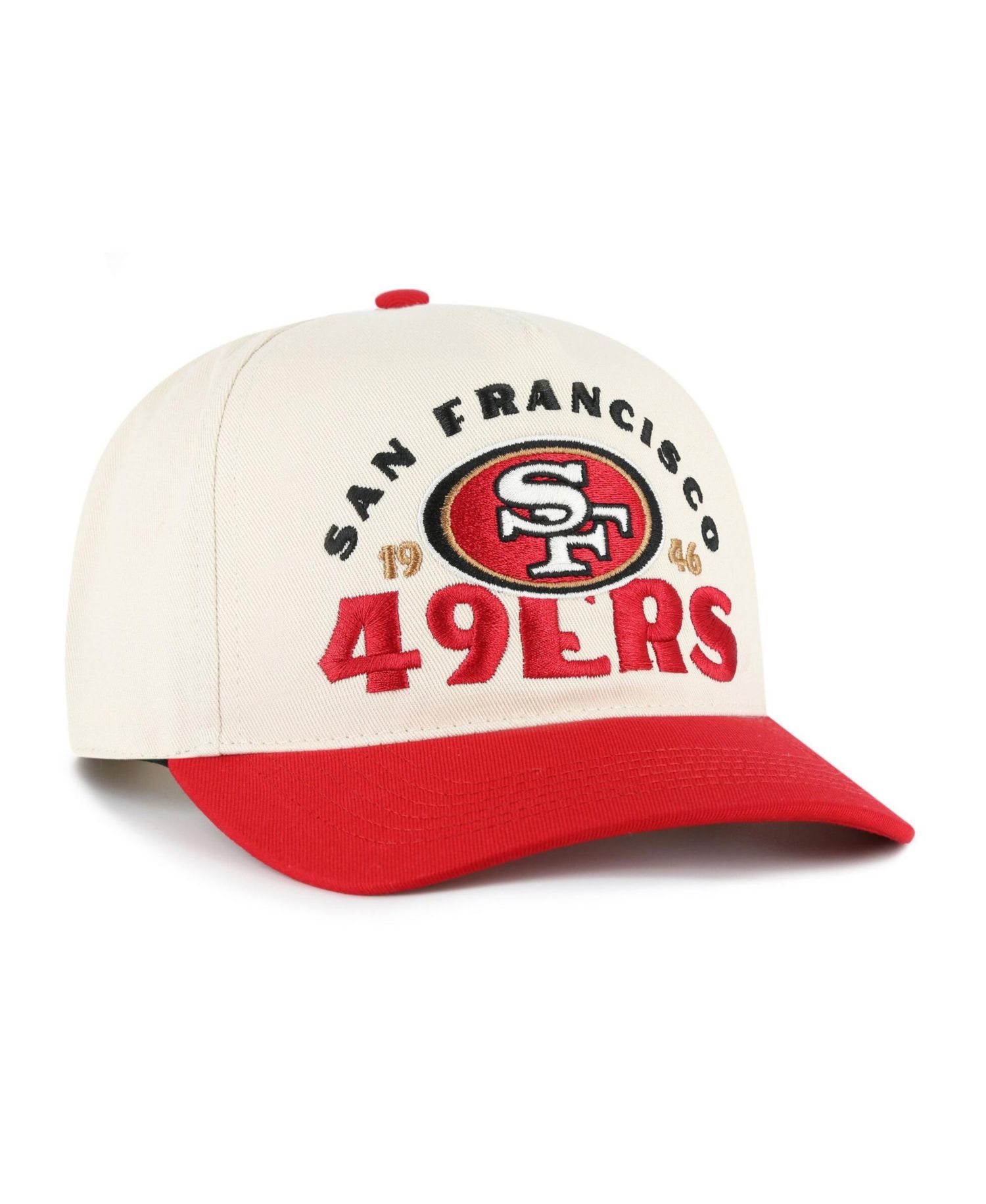 Men's '47 Natural San Francisco 49ers Arcitext Hitch Adjustable Hat