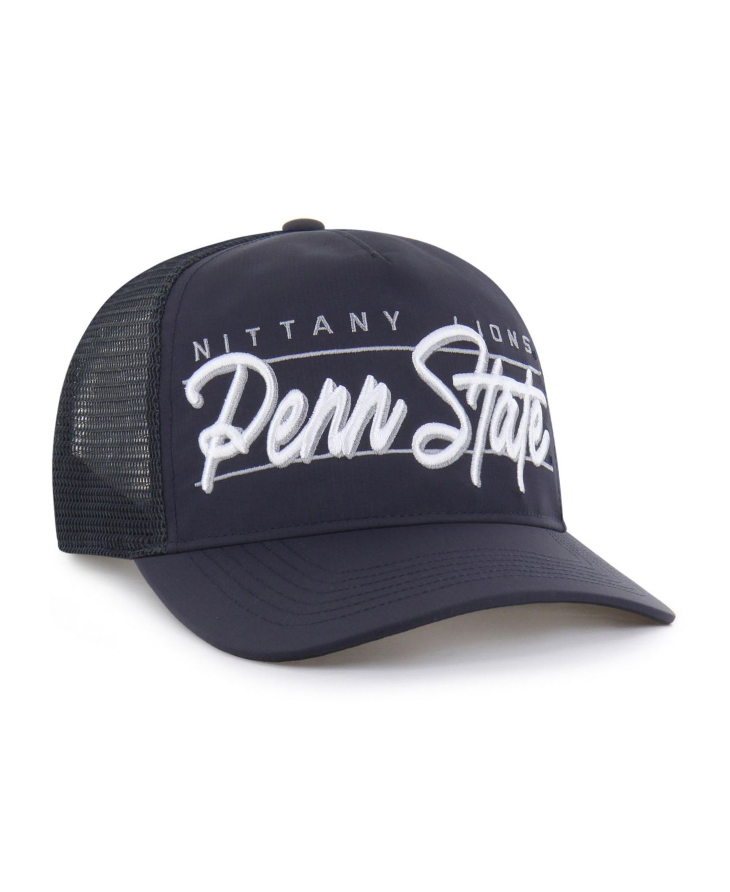 Men's and Women's '47 Navy Penn State Nittany Lions brrr&deg; Condor Mesh Hitch Adjustable Hat