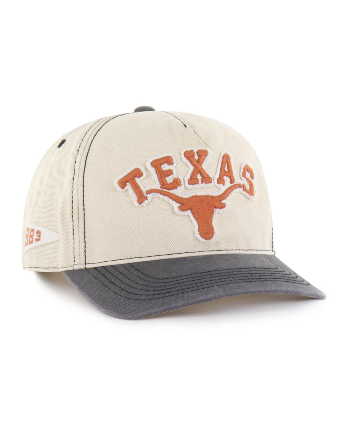 '47 Brand Men's and Women's Tan/Black Texas Longhorns Well-Worn Calderwood Hitch Adjustable Hat
