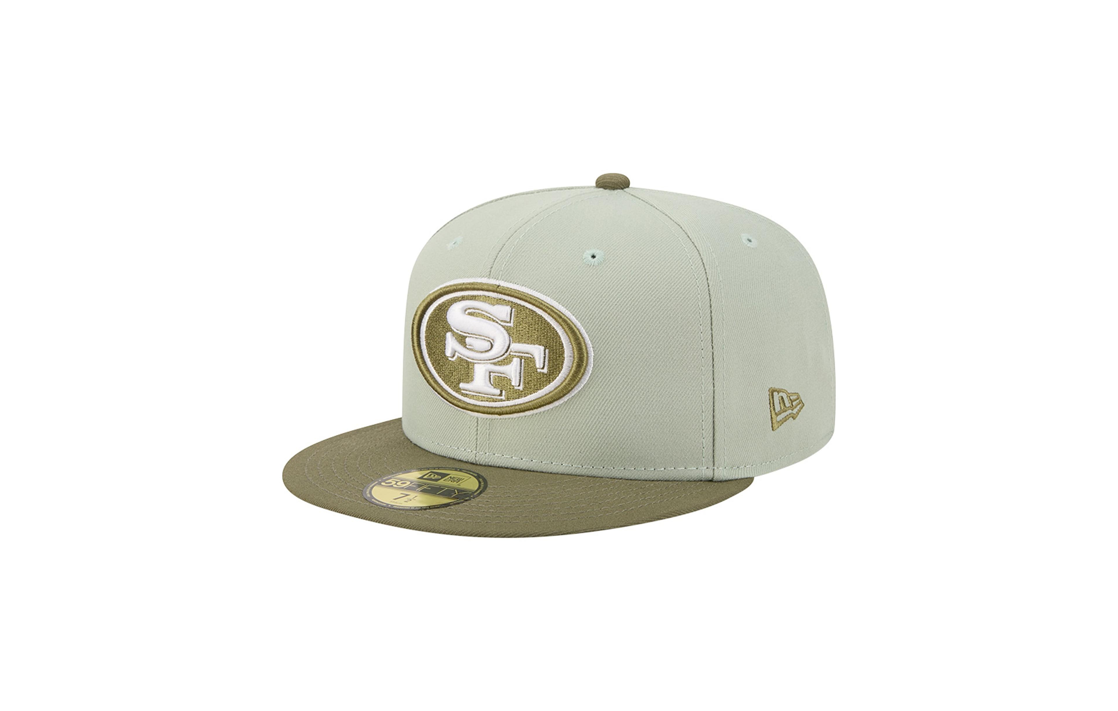 New Era Men's Light Green/Olive San Francisco 49ers Color Pack 59FIFTY Fitted Hat