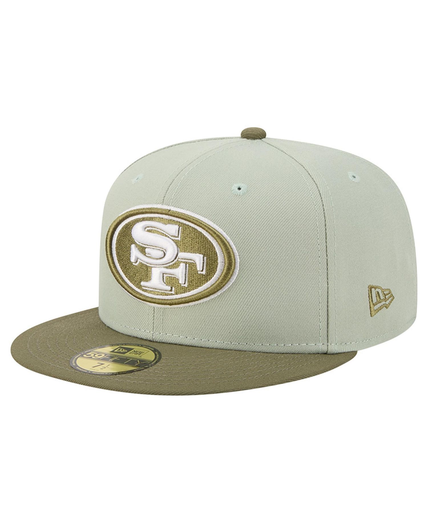 Men's Light Green/Olive San Francisco 49ers Color Pack 59FIFTY Fitted Hat
