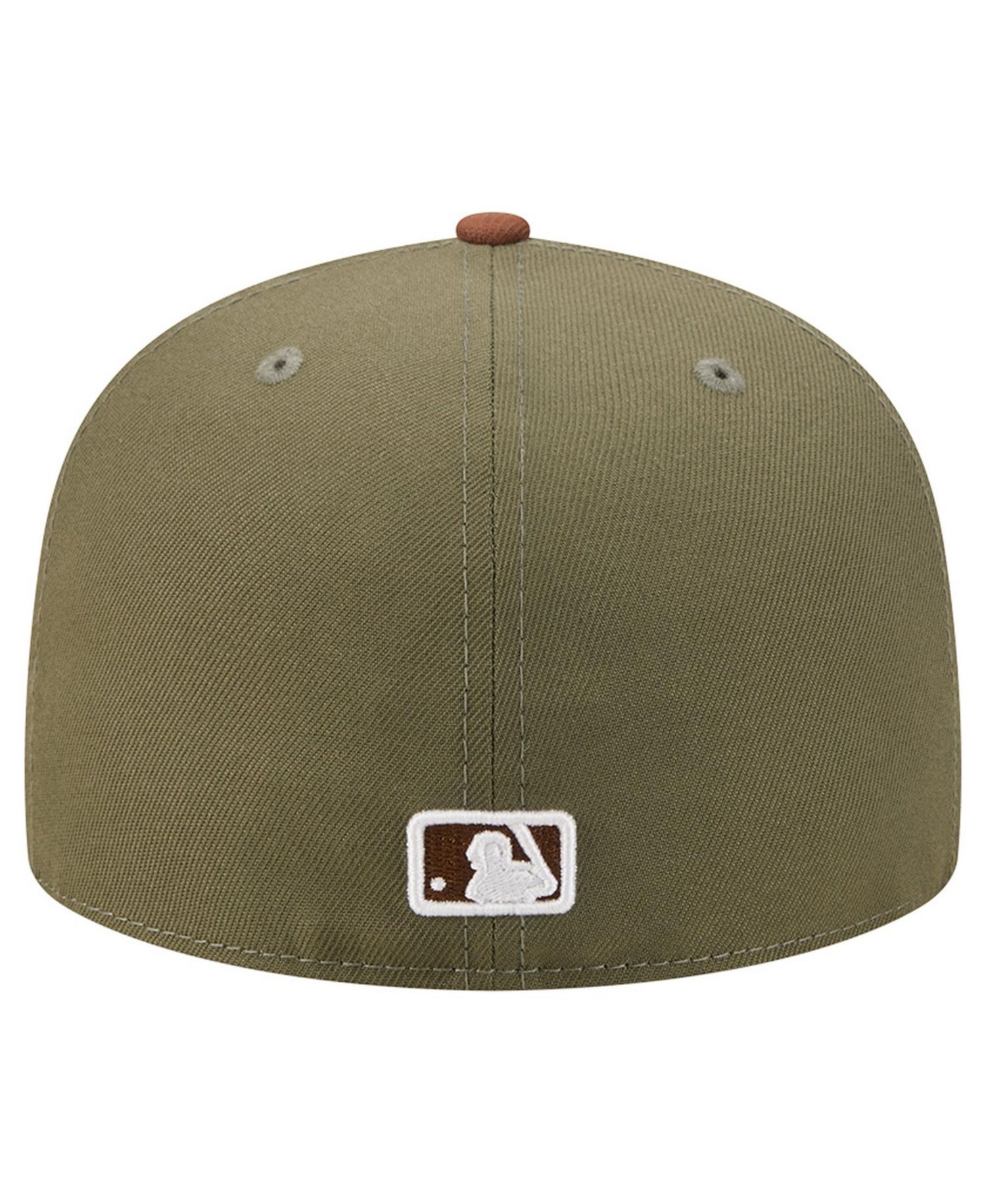 Men's Olive/Brown Los Angeles Dodgers Color Pack 59FIFTY Fitted Hat