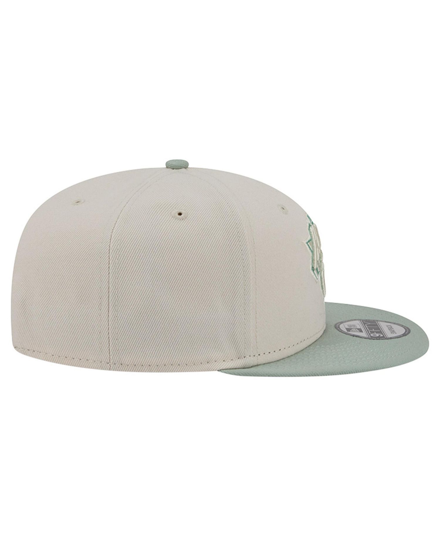 Men's Cream/Light Green New York Knicks Color Pack 9FIFTY Snapback Hat