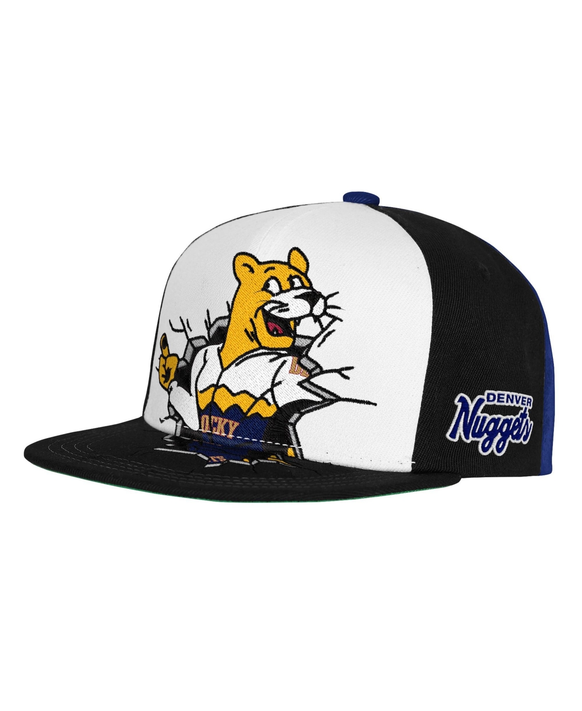 Mitchell & Ness Big Boys And Girls Mitchell Ness Black Denver Nuggets Mascot Snapback Hat