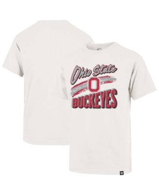 Big Boys and Girls Cream Ohio State Buckeyes Dime Time Franklin T-Shirt