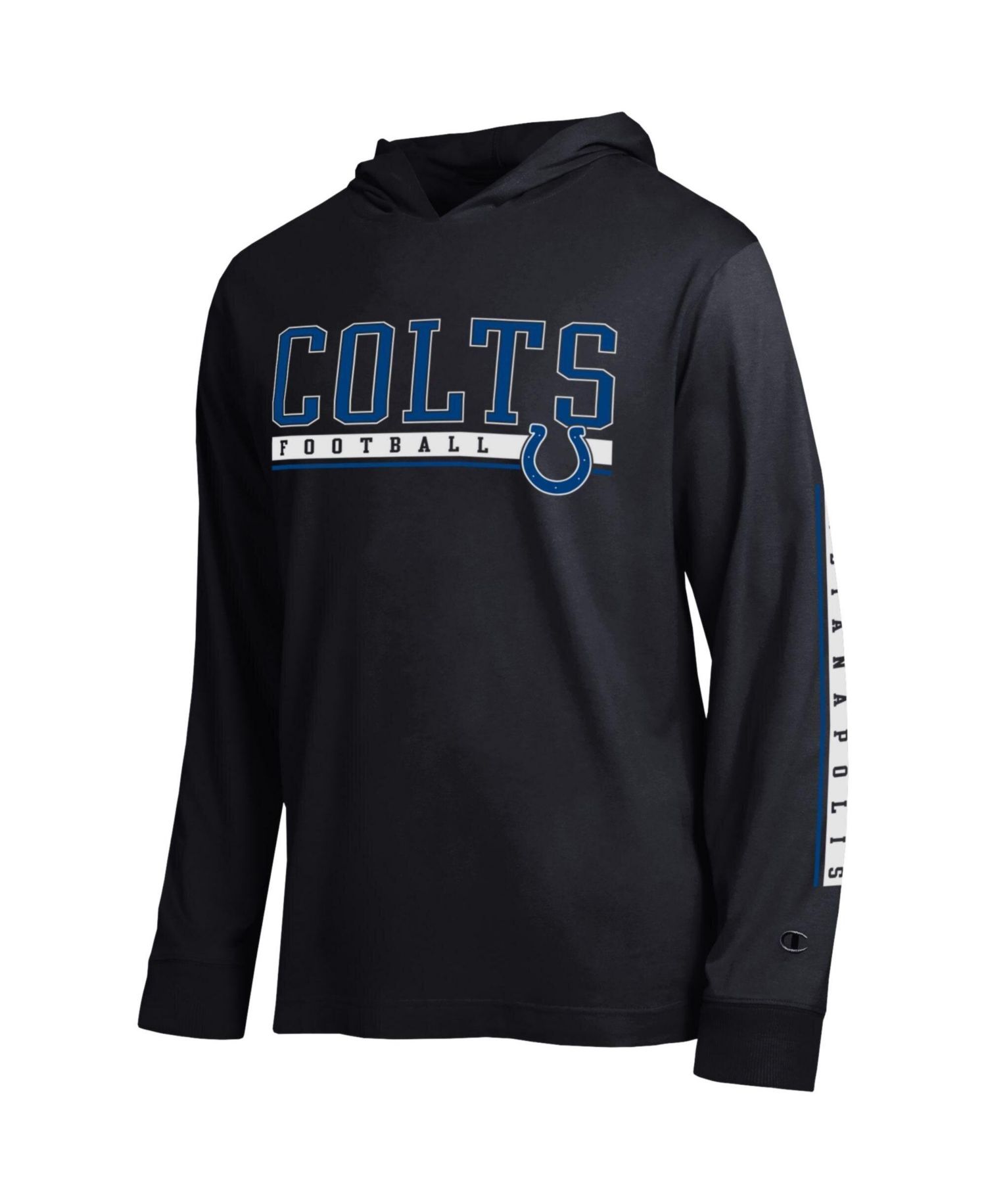 Men's Black Indianapolis Colts All Star Hooded T-Shirt