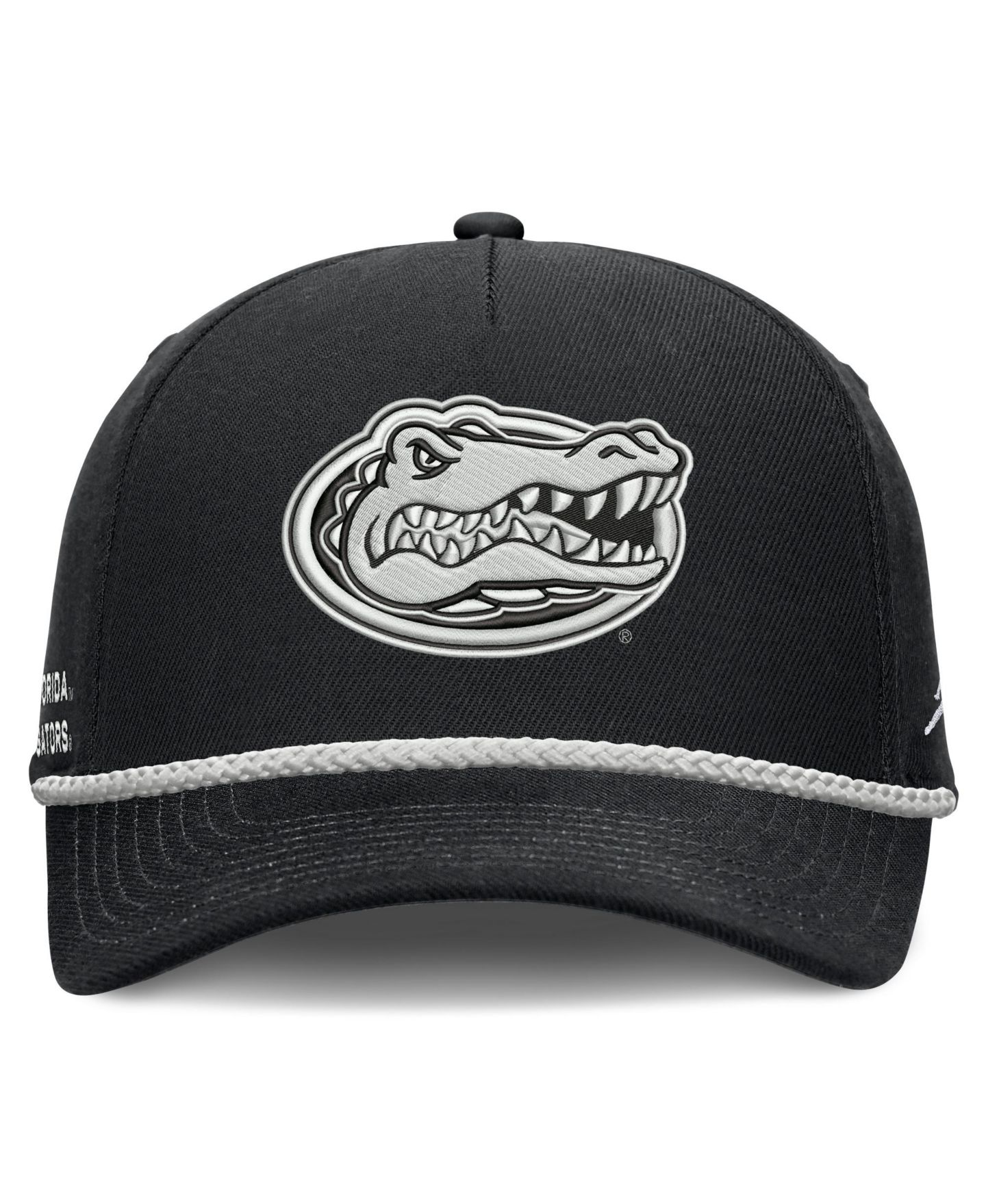 Кепка Jordan Black Florida Gators Rope Rise Adjustable Hat — фото 2