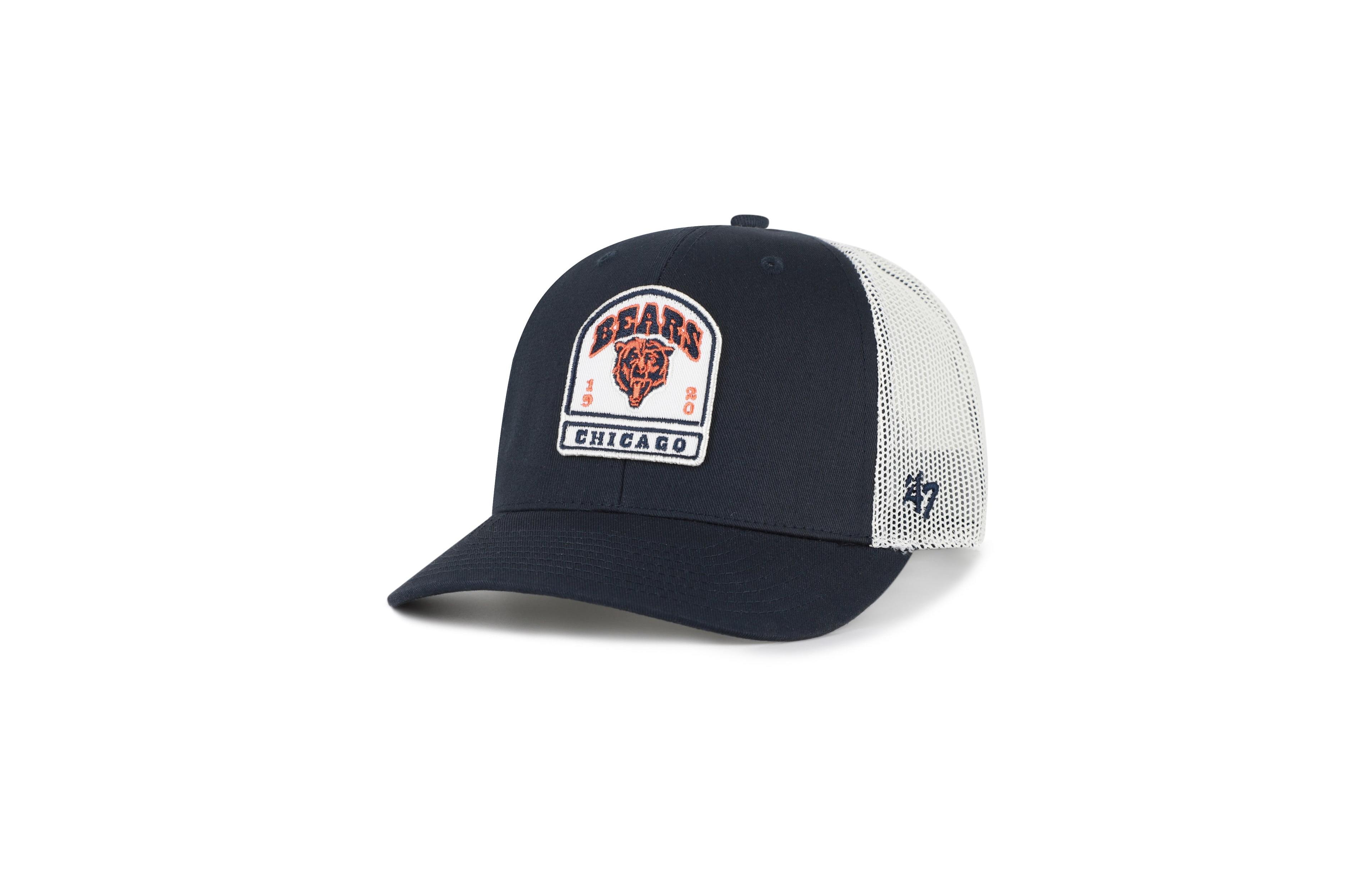 '47 Brand Men's Navy Chicago Bears Headstone Trucker Adjustable Hat