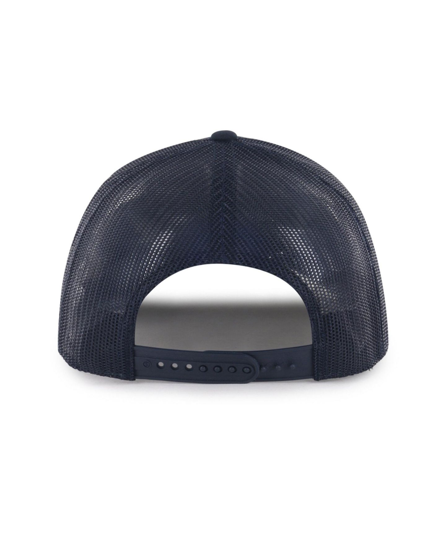 Мужская кепка '47 Brand Navy Michigan Wolverines Leland Trucker Adjustable Hat — фото 2