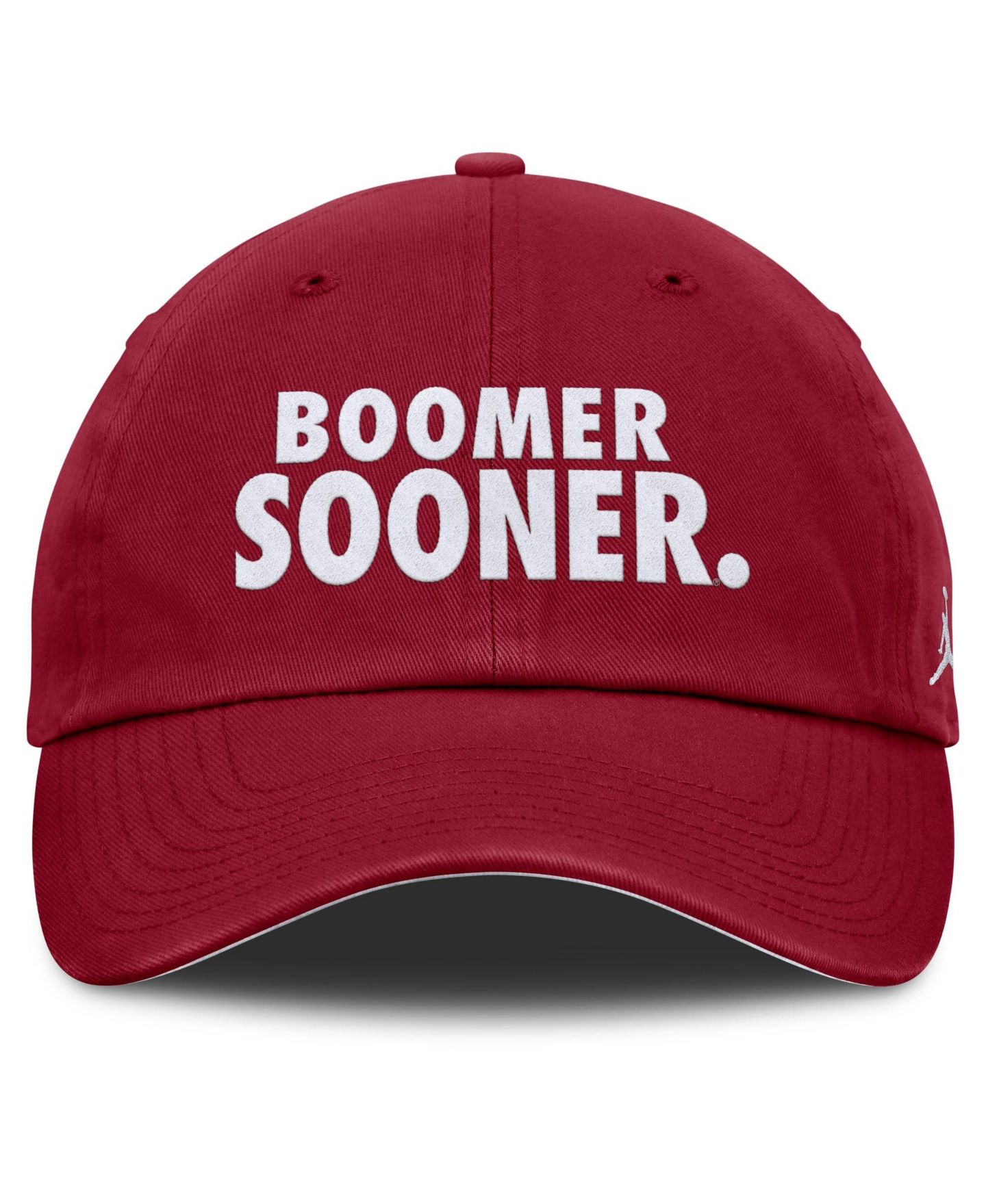 Кепка Jordan Crimson Oklahoma Sooners Primetime Chant Club Adjustable Hat — фото 2