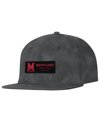 Men's Charcoal Maryland Terrapins Freedom Collection ArmourFuse Snapback Hat