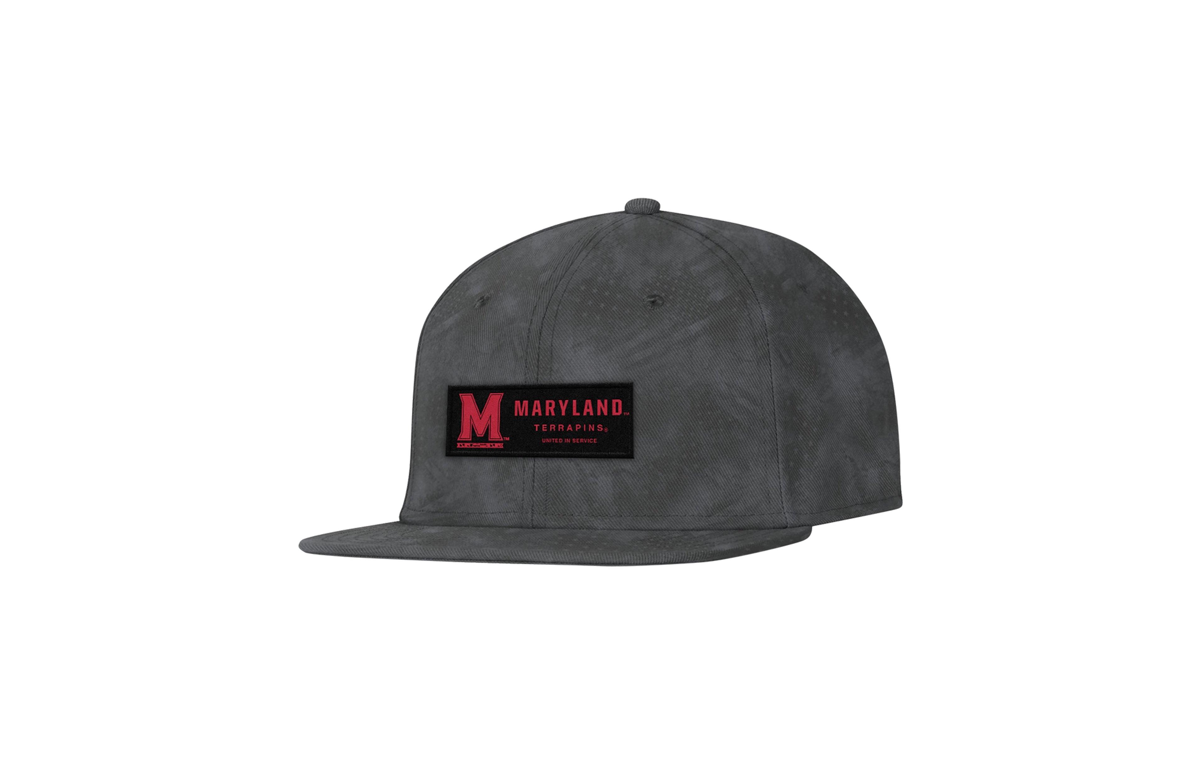Under Armour Men's Charcoal Maryland Terrapins Freedom Collection ArmourFuse Snapback Hat
