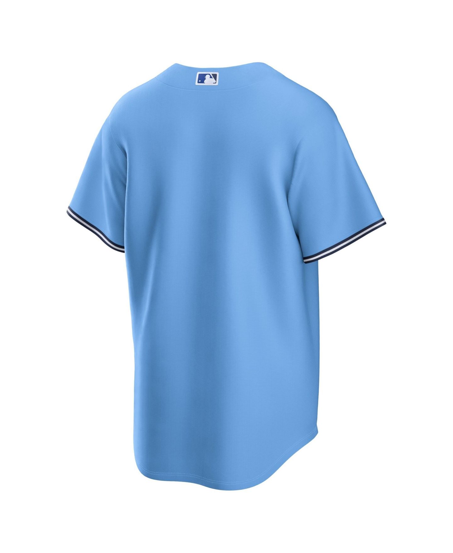Мужской топ Nike Powder Blue Toronto Blue Jays Alternate Replica Jersey — фото 2