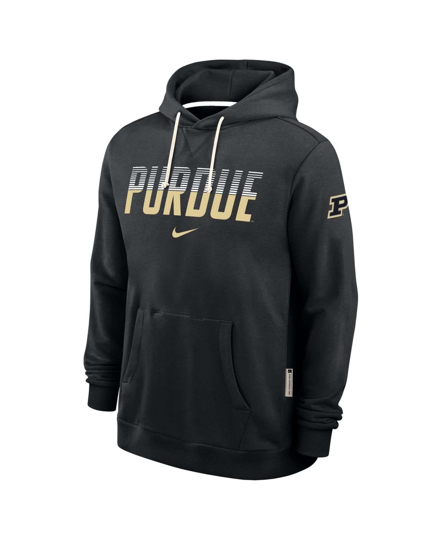 Men's Black Purdue Boilermakers 2026 Sideline Standard Issue Dri-FIT Hoodie
