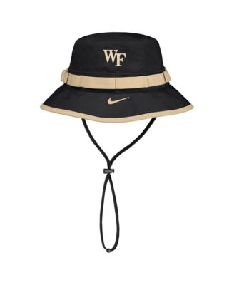 Men's Black Wake Forest Demon Deacons 2026 On-Field Apex Boonie Bucket Hat