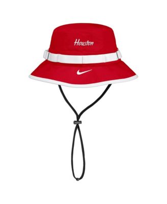 Men's Red Houston Cougars 2026 On-Field Apex Boonie Bucket Hat