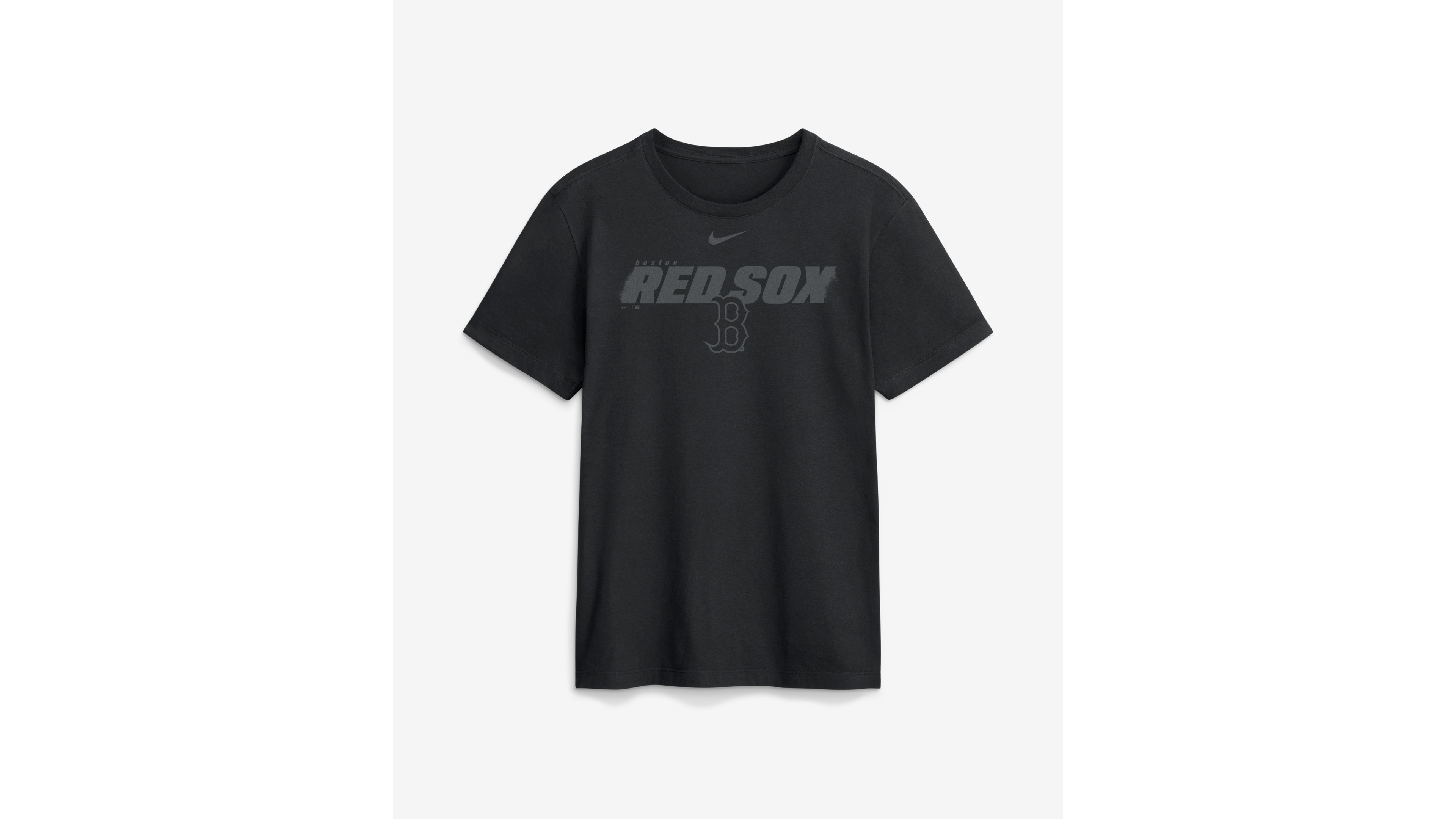 Nike Men's Black Boston Red Sox Tonal Club T-Shirt