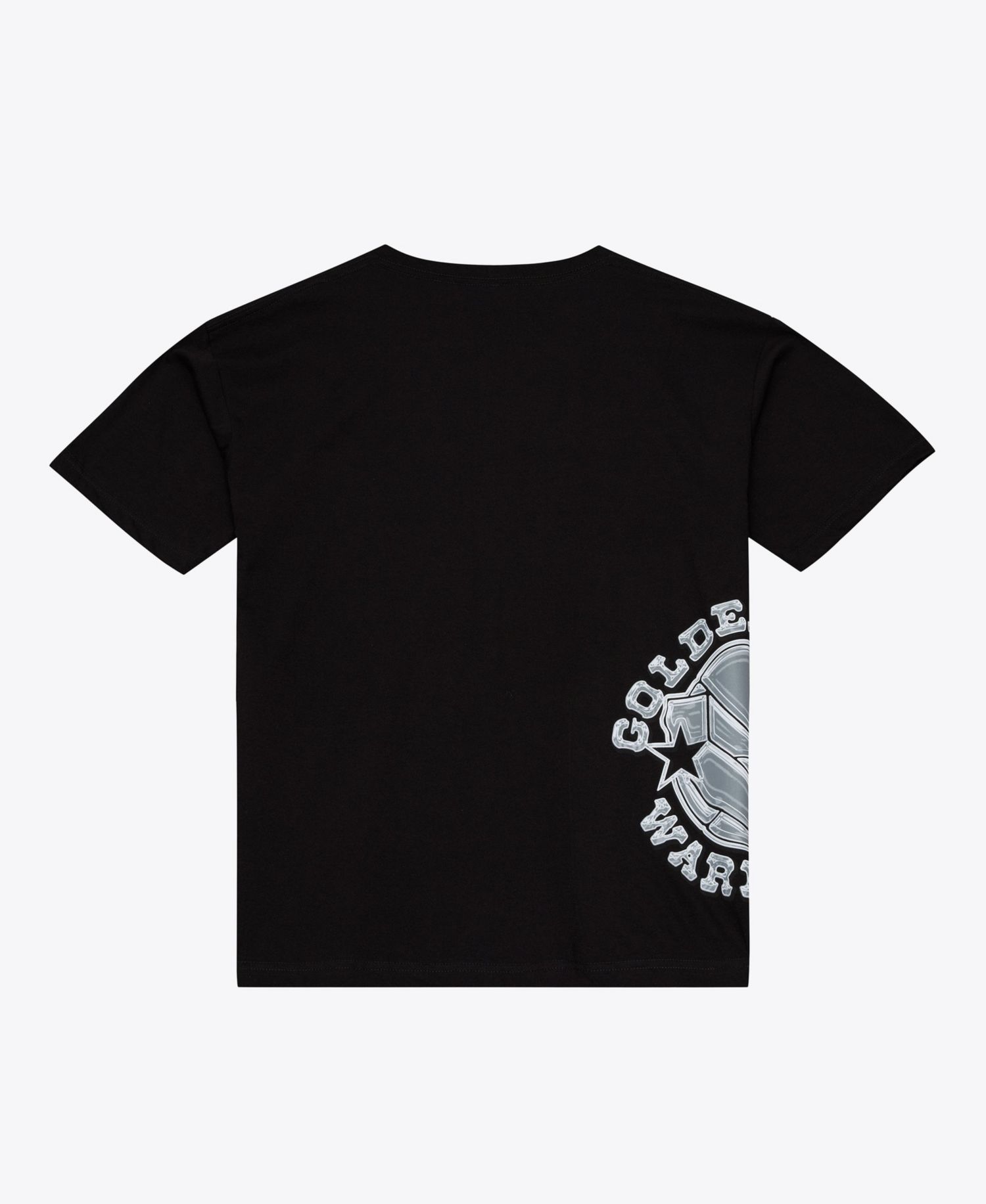 Men's Black Golden State Warriors Chrome Heritage T-Shirt