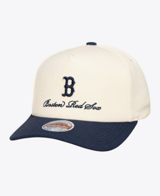 Men's  Cream/Navy Boston Red Sox Flawless Stretch-Snapback Hat
