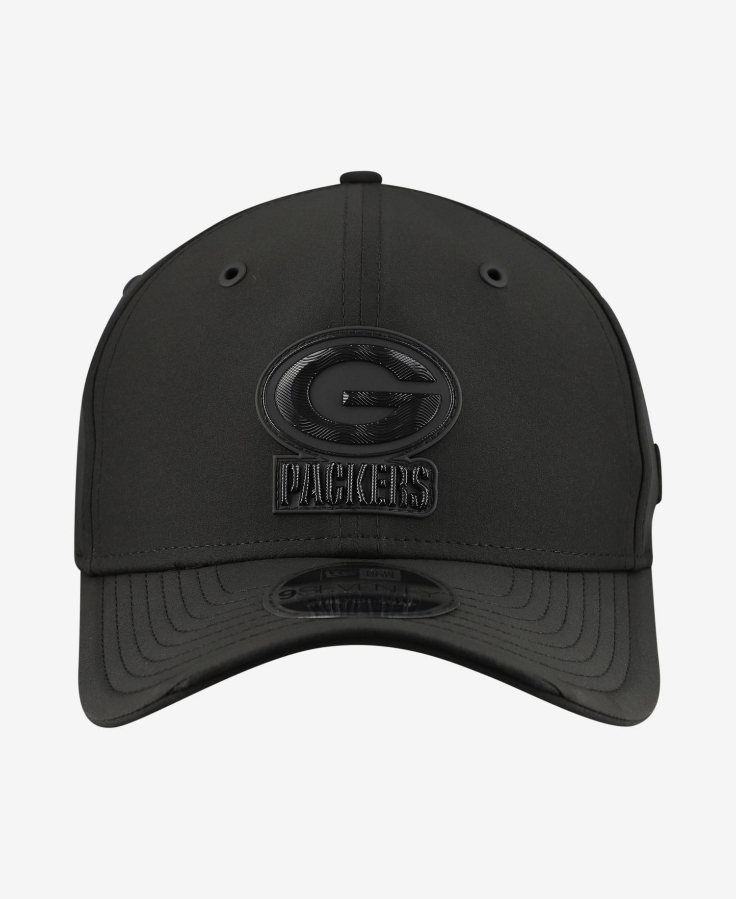 Men's Black Green Bay Packers 2026 Sideline 9SEVENTY Adjustable Hat
