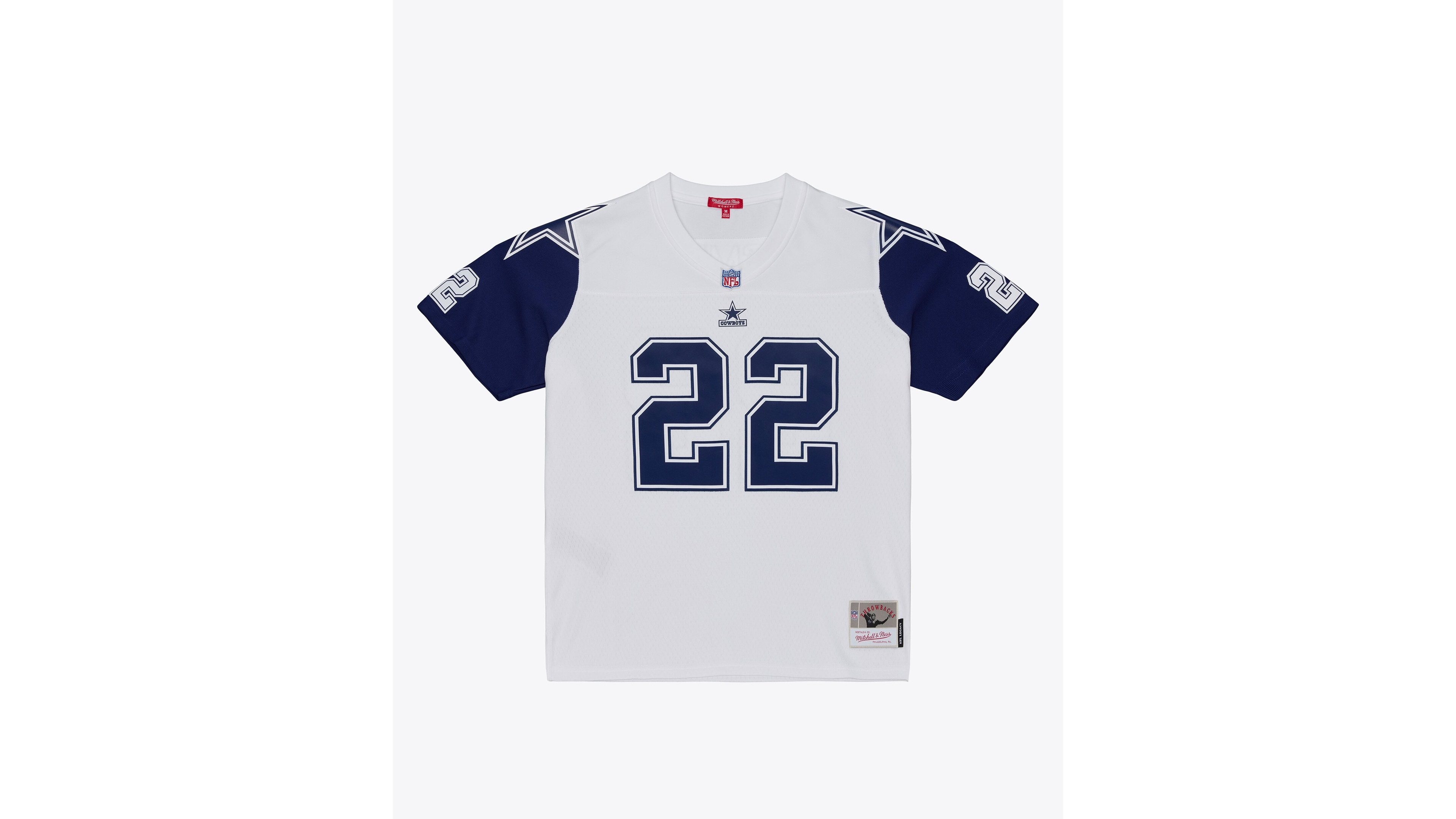 Mitchell & Ness Women's Emmitt Smith White Dallas Cowboys 1994 Legacy Replica Jersey