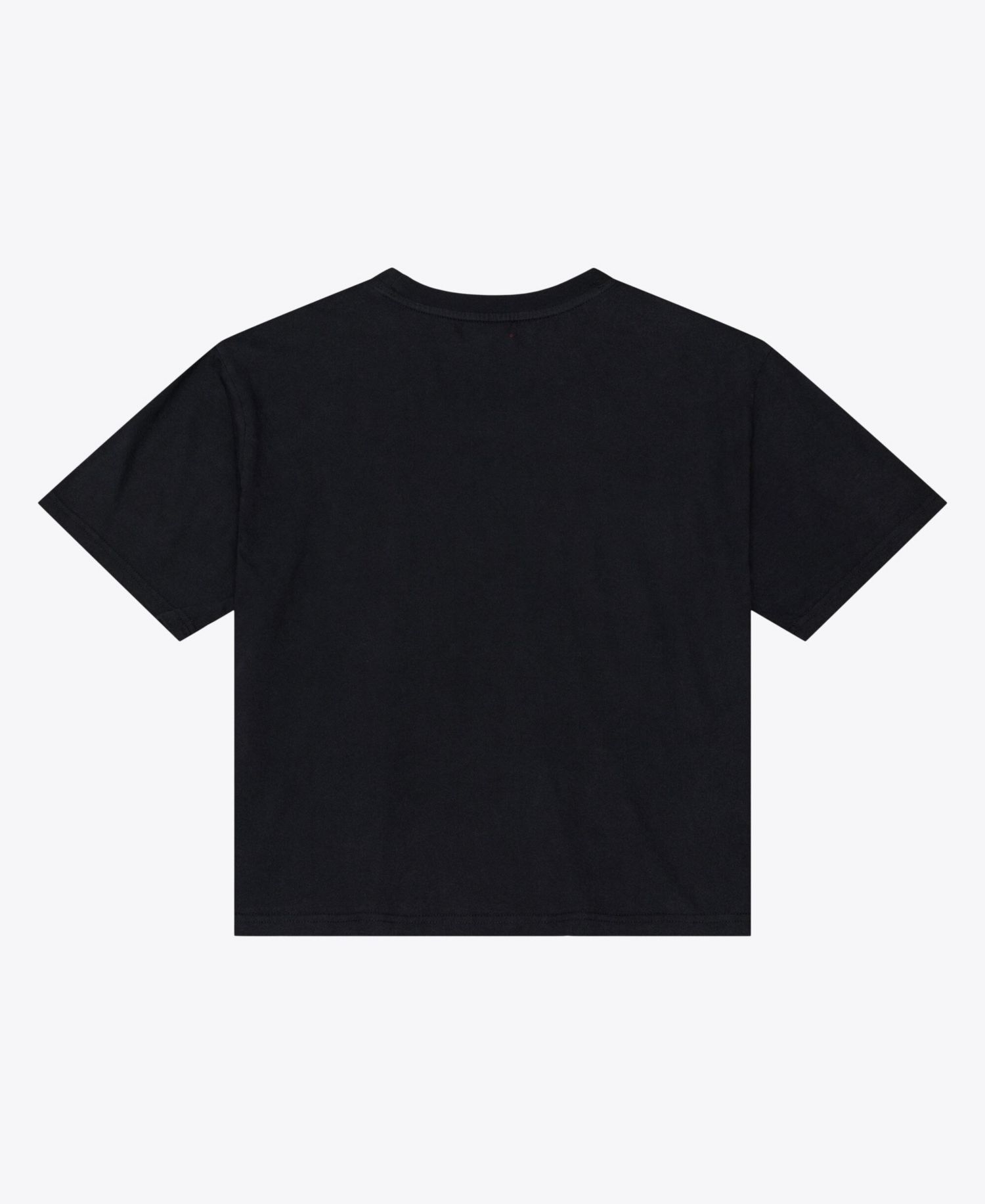 Women's Black Philadelphia Eagles Core Essentials Micro Logo Boxy Crop T-Shirt