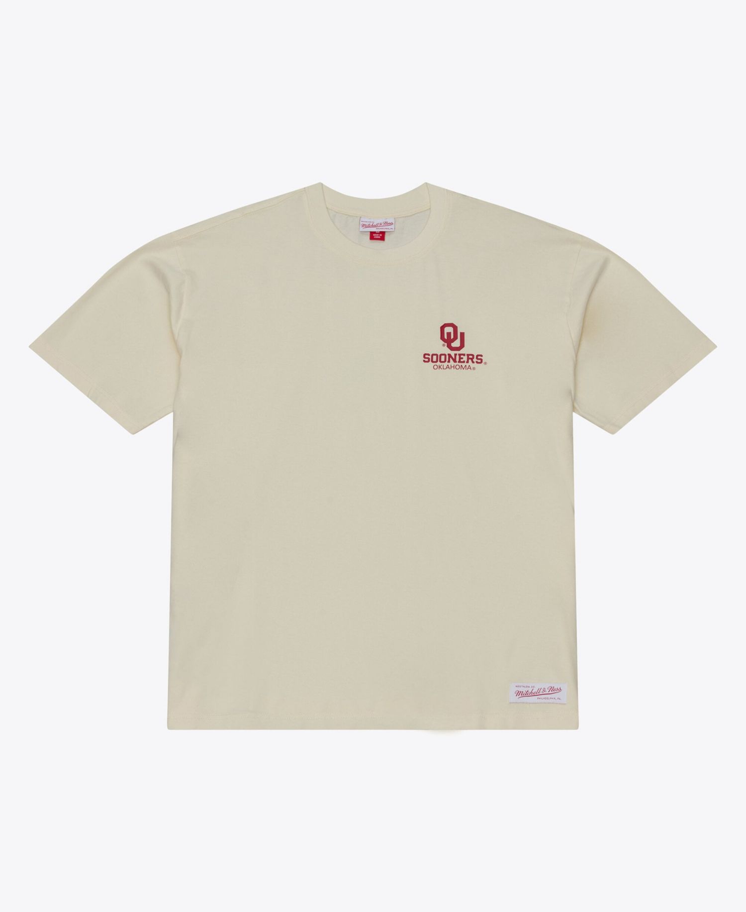 Men's Cream Oklahoma Sooners Core Icon T-Shirt