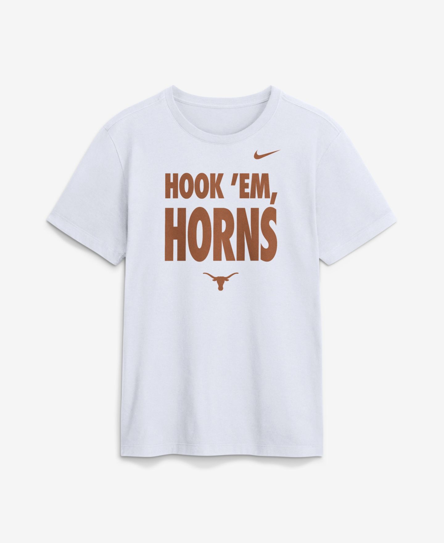 Мужская футболка Nike White Texas Longhorns 2026 Sideline Dri-FIT Slogan — фото 1