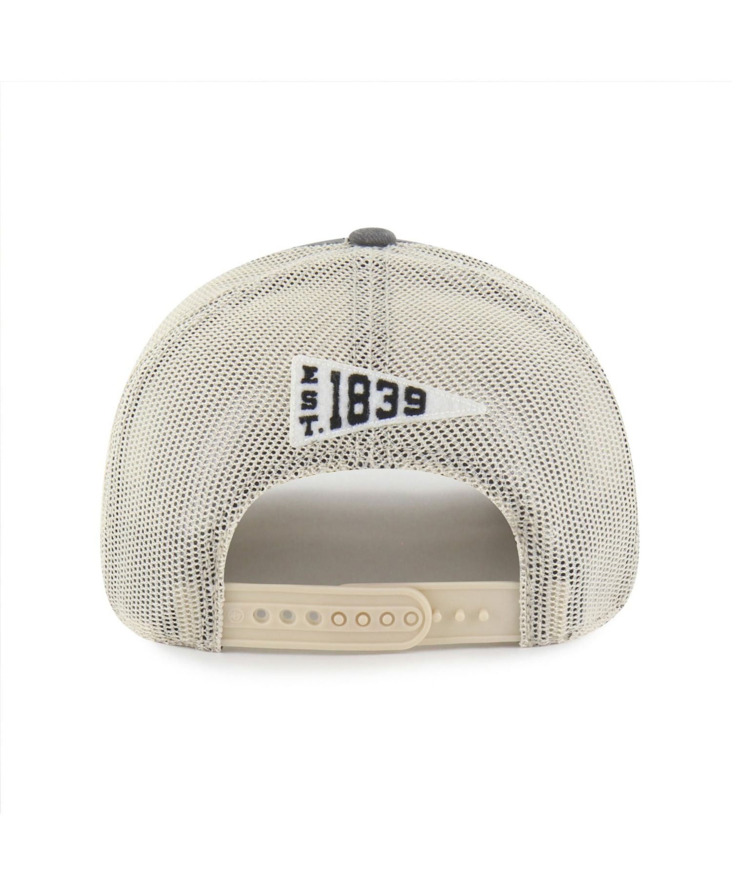 Men's and Women's '47 Charcoal Missouri Tigers Egremont Well-Worn Adjustable Trucker Hat