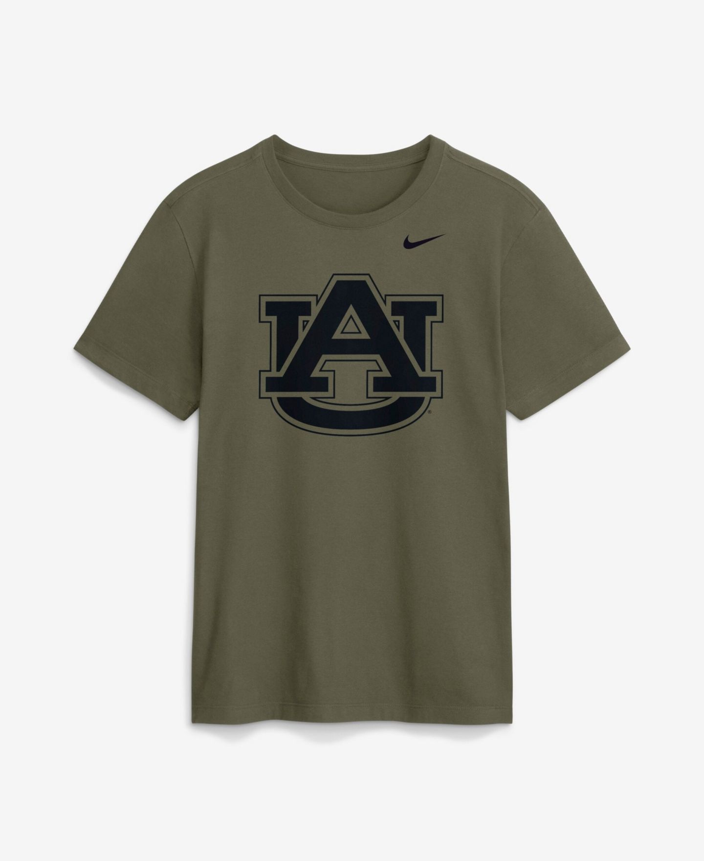 Мужская футболка Nike Olive Auburn Tigers Primetime Logo Dri-FIT — фото 1